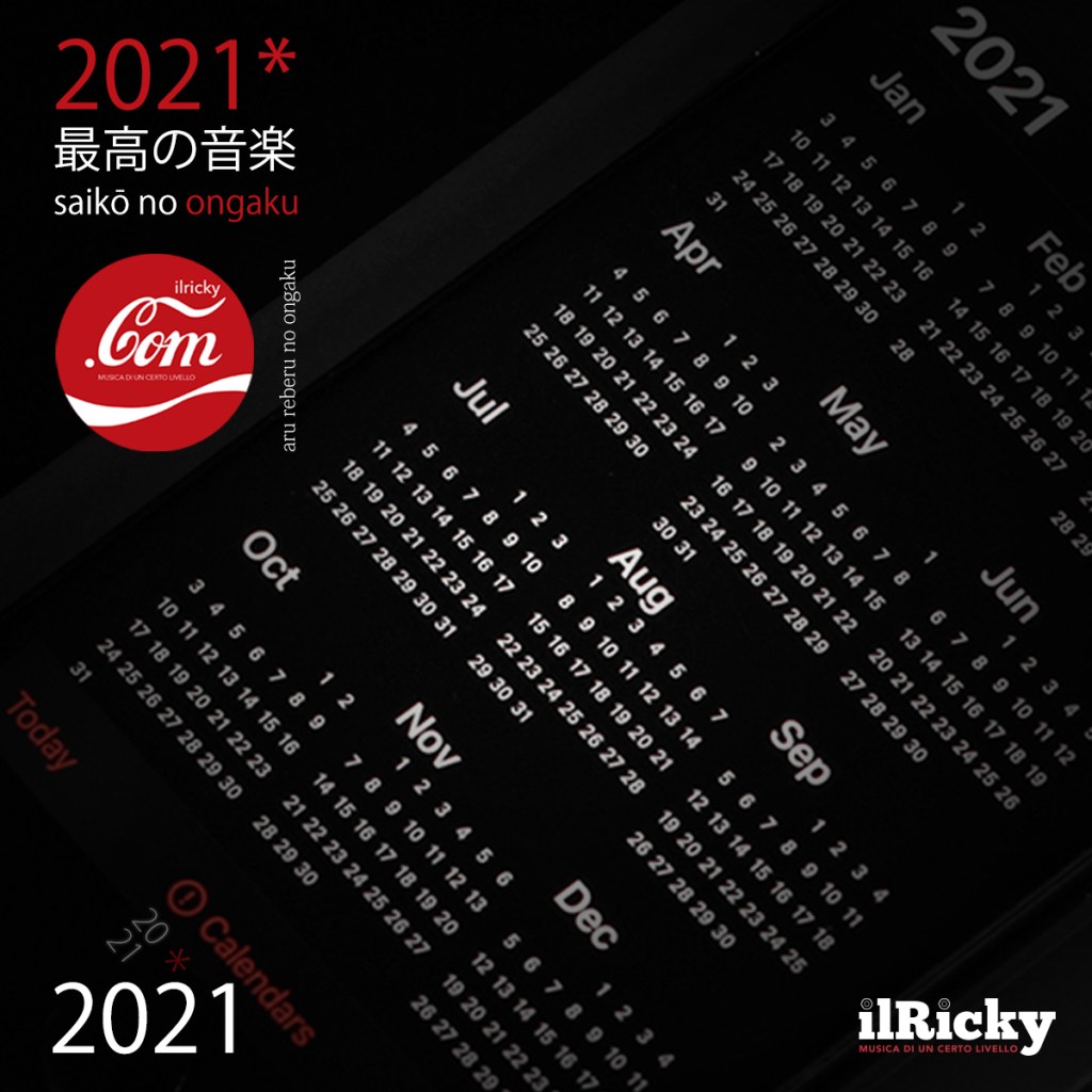 Copertina della playlist BEST ALBUMS 2021 su Spotify di ilricky Riccardo Urso