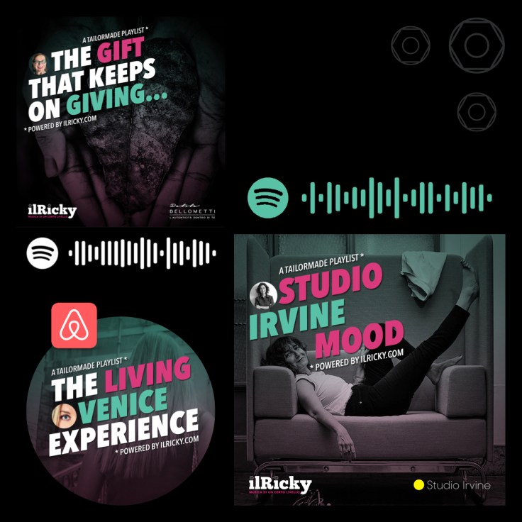 esempi di cover personalizzate di playlist su misura