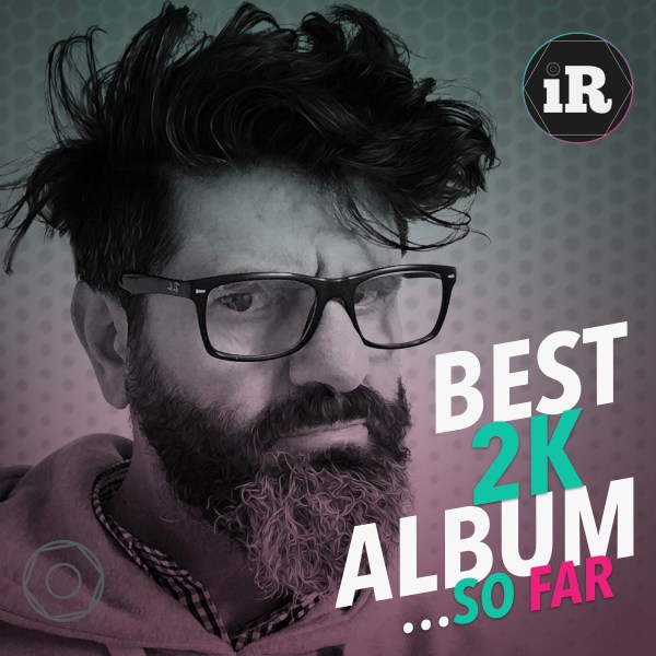 Copertina della playlist «Best 2K Album... so far» con primo piano di Riccardo Urso e monogramma iR [ilRicky]