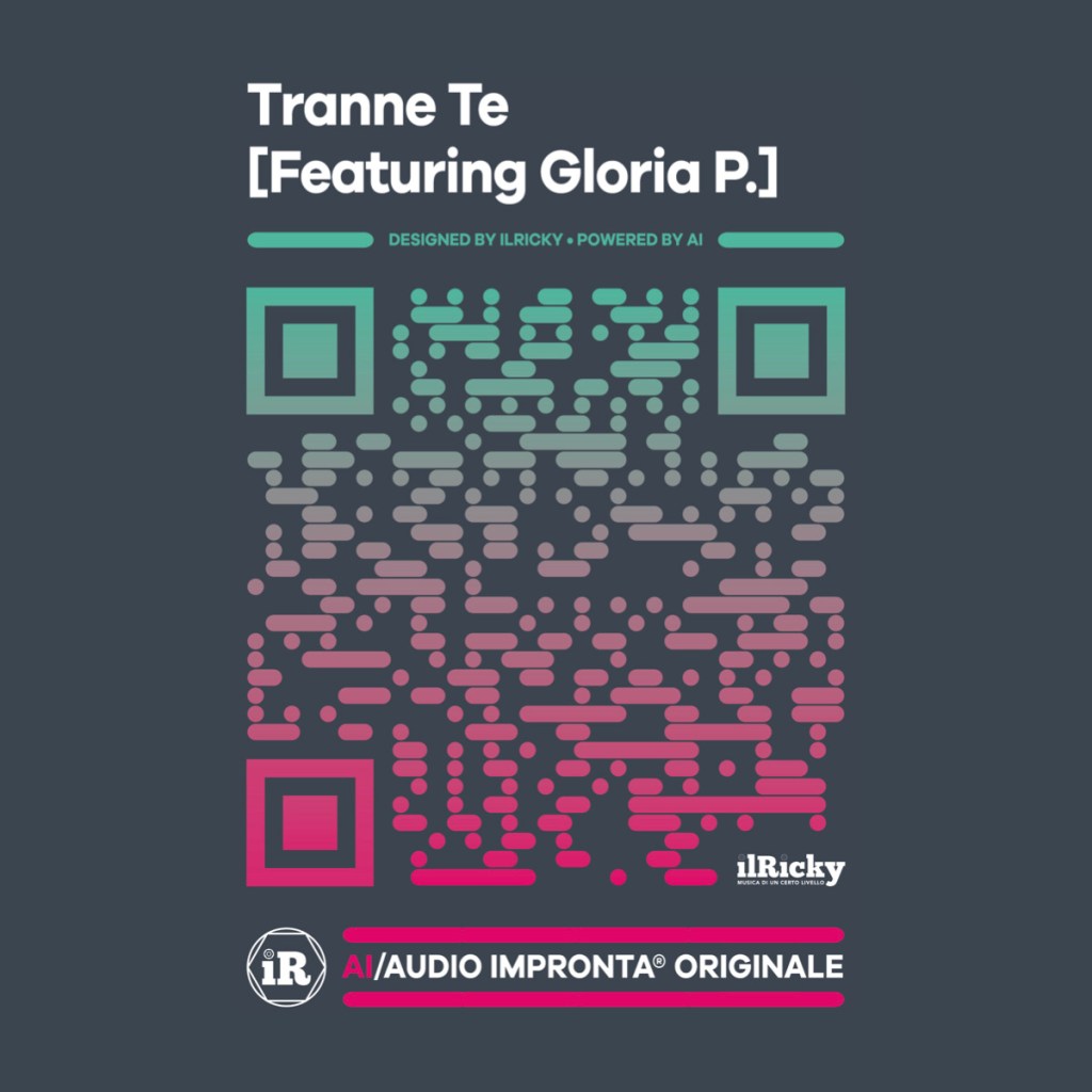 artwork di t-shirt sonica color blu marino in versione audio impronta