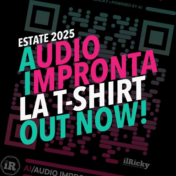 copertina dell'articolo sulla t-shirt sonica in versione audio impronta