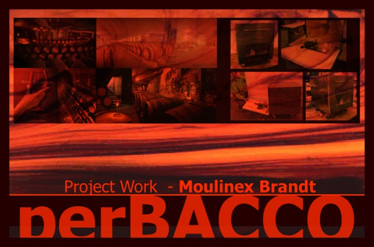 cover della presentazione del sistema-prodotto perBacco per Moulinex-Brandt